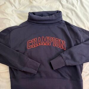 Champion Navy Blue Women's Hoodie
